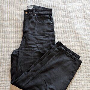 Black wash antifit denim from Kotn